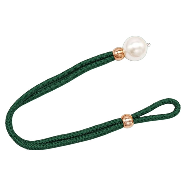 BKBP Fermeture de Rideau Réglable en Perles, Attache de Rideau Clip Corde Accessoire de Robe pour Décoration Maison Chambre Salon