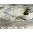 thumbnail image 5 of MDA Home Volos Collection Cream & Medium Gray Medallion Area Rug - 5'2" x 7'5", 5 of 7