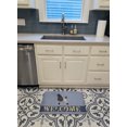 thumbnail image 3 of Carolines Treasures BB5543RUG Poodle Welcome Machine Washable Memory Foam Mat, 3 of 4
