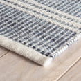 thumbnail image 3 of Dash & Albert Malta Handwoven Wool Rug, 9' x 12', Blue, 3 of 7