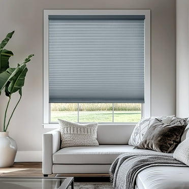 Chicology Light Filtering Cellular Shade, Morning Pebble, 24.25"W x 48"H