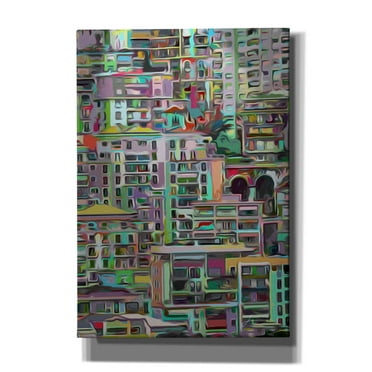 Epic Graffiti 'Stack I' by James Burghardt, Canvas Wall Art, 26"x40"