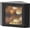 Black, variant on Corner Bread Box for Kitchen Countertop - Bamboo Wood, Wavy Acrylic Door, Bread Storage Container, Large Bread Holder (Black, Medium)
