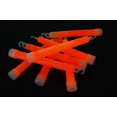 thumbnail image 4 of DirectGlow 6 Ct Orange Jumbo 6 Inch Safety Glow Sticks Bright Neon Industrial Grade, 4 of 5