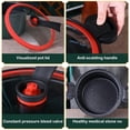 thumbnail image 6 of Darzheoy Nonstick Ceramic Coated Sauce Pan with Lid, Crock Pot with Twist & Lock Handles, Micro Pressure Cooker Versatile Cookware for Stovetops, Easy to Clean, 6 of 6