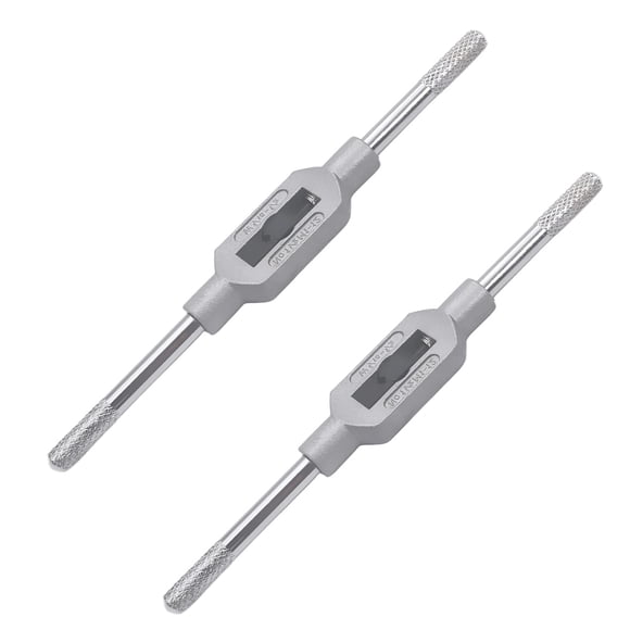 Utoolmart Tap Wrench Handle M1-M12 Adjutable Bar Holder Straight Tapping Wrench 2Pcs