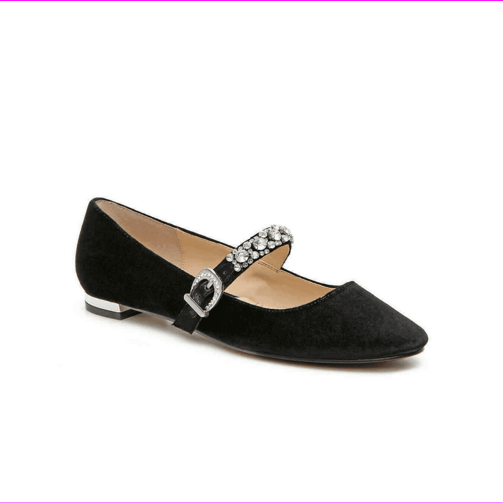 adrienne vittadini black flats