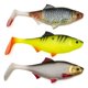 thumbnail image 3 of Paquete de 2 Señuelos de Pesca de Plástico Blando, Cebos de Natación con de con Ojos 3D, Cebo con de Que Se Hunde Estilo A, 3 of 5