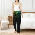 thumbnail image 6 of Lsque Night Rainbow Sparkles Print Women's Pajama Pants, Lounge Pant - Comfortable Home Wear,Elastic Waistband, Stylish Design-Small, 6 of 9