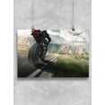 thumbnail image 1 of Rider On A Country Road Poster -Image by Shutterstock, 1 of 2