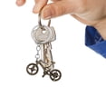 thumbnail image 4 of 2 llaveros decorativos con forma de bicicleta, colgantes para bolsos., 4 of 8