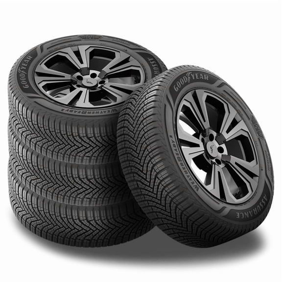 4 Goodyear Assurance WeatherReady 2 235/55R19 105V 3PMSF 60K Mi Warranty 700AA 767113673 / 235/55/19 / 2355519