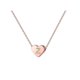 thumbnail image 1 of 26 Initial Heart Shape Alphabet Collar para Mujeres Collares de Acero Inoxidable para Mujeres A Z 26 Alphabet Initial Collares de Oro Rosa para Mujeres Niñas, 1 of 5