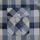 thumbnail image 4 of Camisa casual Western Plaid Pearl con botones a presión para hombre, 4XL, 4 of 6