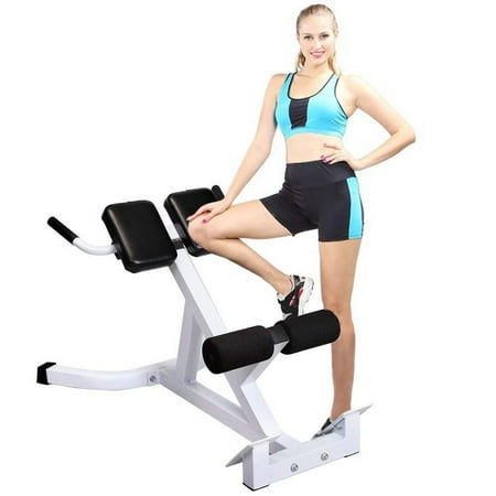 Roman Chair,Hyperextension Bench Adjustable 45 Degree AB Back Abdominal Exercise