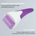 thumbnail image 3 of Unique Bargains 2 Pcs Ice Face Massager Facial Roller Pink Purple, 3 of 7