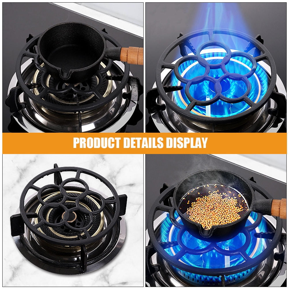 Worgeous Gas Stove Rack Small Pot Stove Wok Ring Gas Stove Bracket Stove Accessory Non Slip Wok Ring