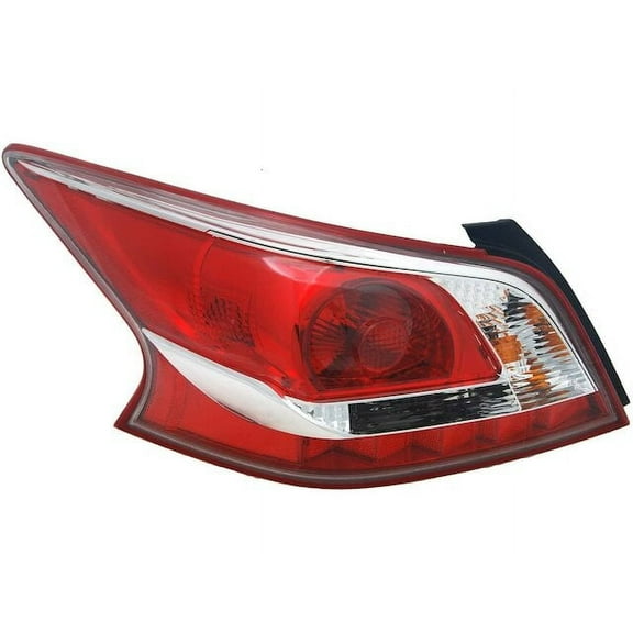 Left Tail Light Assembly - Compatible with 2013 Nissan Altima Sedan