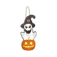 thumbnail image 1 of Halloween Decorative Hanging Ornament  Bat Pumpkin Ghost Sign, 1 of 8
