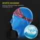 thumbnail image 4 of Turbante Diadema deportiva Banda para el sudor de secado rápido Banda para el cabello Banda para el cabello de alta elasticidad Banda para el cabello Diadema transpirable Romacci Turbante, 4 of 5