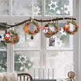 thumbnail image 4 of Corona Navideña Coronas De Mimbre Para Puertas Pequeño Papá Noel Ventana Pared Puerta Hogar Decoraciones Colgantes Para Las Fiestas, 4 of 4