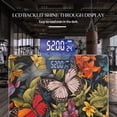 thumbnail image 3 of High Precision Body Weight Scale Smart Bathroom Scales with Large LCD Display(400lbs),Decorative for Bedroom-Butterflies And Flowers With Rich Colors And Detailed Textures, 3 of 4