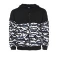 thumbnail image 1 of SUDADERA CON CIERRE PARA HOMBRE BLOQUE CAMUFLAJEADO MODA CASUAL Y DEPORTIVA TALLA M, 1 of 2