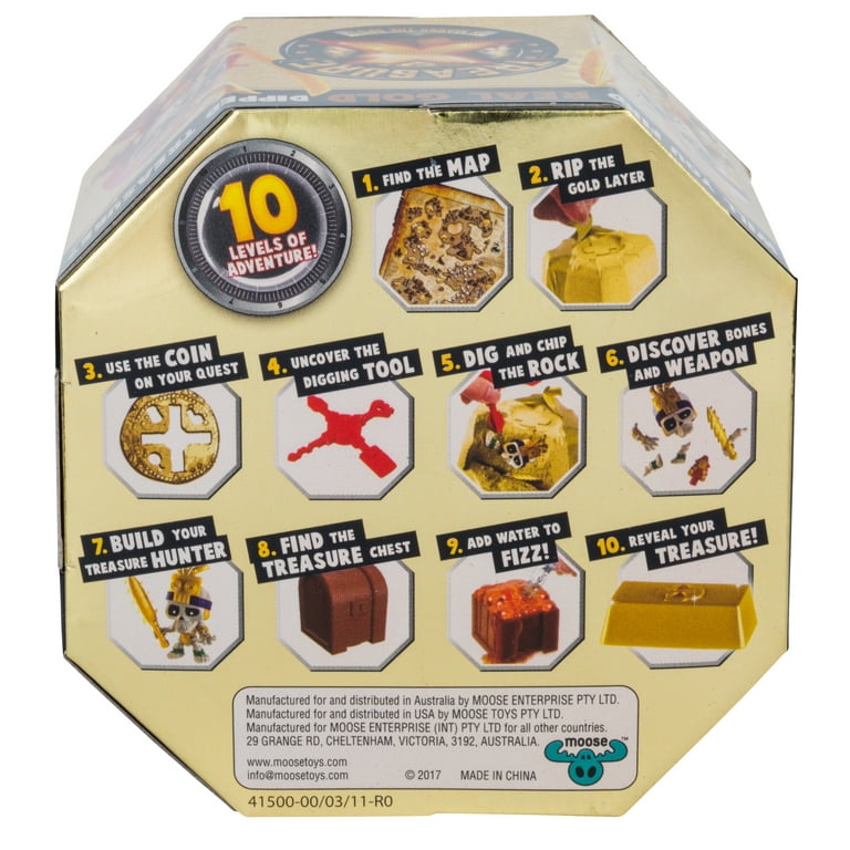 Treasure X Adventure Pack with Gold Dipped Treasure, 24