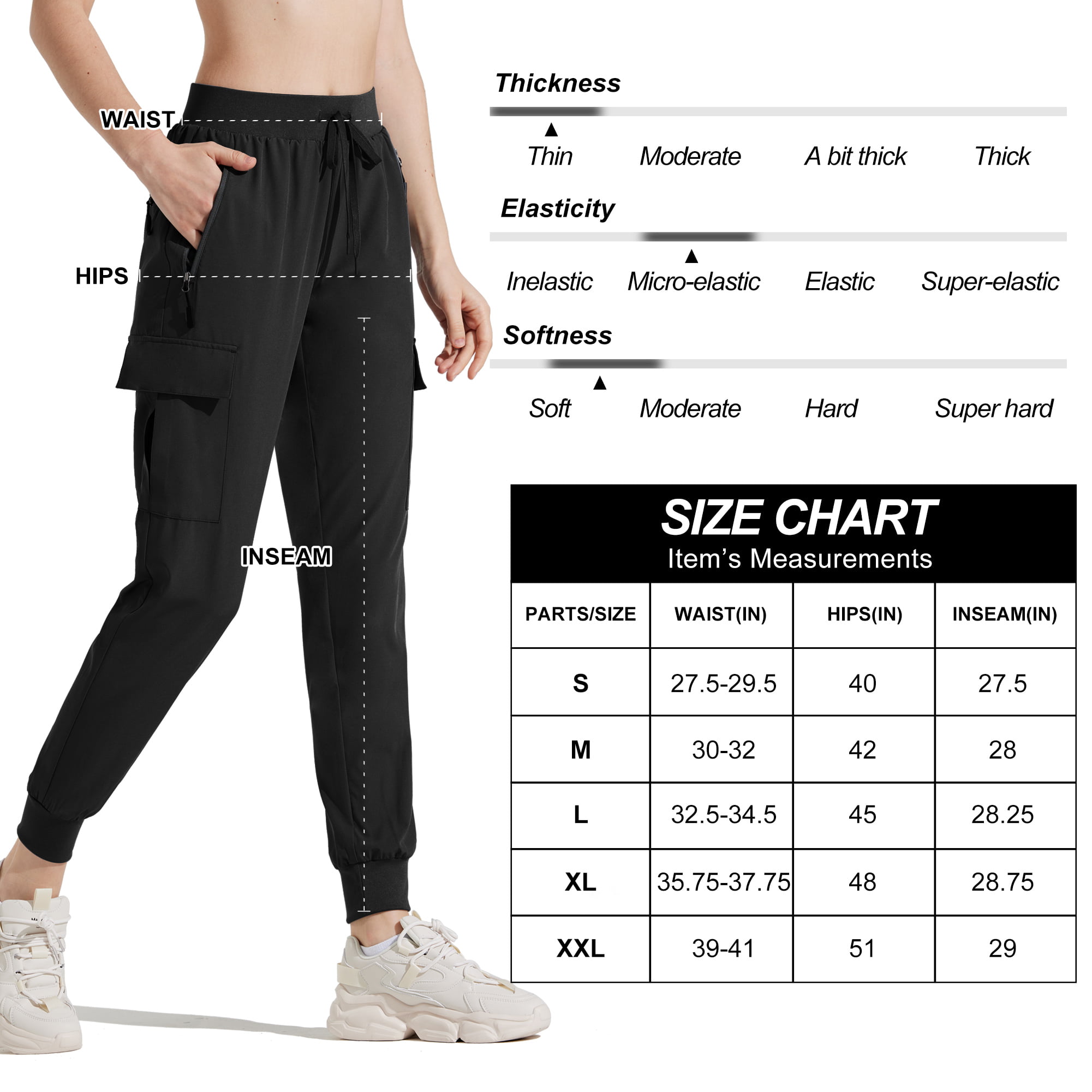 M MAROAUT Cargo Joggers for Women Lightweight Sweatpants for Women Athletic  Works Pants Quick Dry Green M 