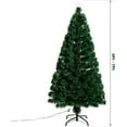 thumbnail image 5 of LED Fiber Optic Christmas Tree Prelighted with Color Changing LED Lights (4ft), 5 of 6