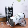 thumbnail image 3 of 2 Pcs Good Morning Beautiful Handsome Stainless Steel Tumblers 20 oz Vacuum Insulated Coffee Cup with Lid Travel Wedding Engagement Funny Gift for Valentine's Day Gifts, 3 of 6