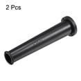 thumbnail image 3 of Unique Bargains Cord Boot Protector Cable Sleeve Rubber 75mm Length Black 2 Pack, 3 of 5