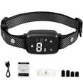 thumbnail image 1 of Dog Bark Collar USB Charging Anti Barking Training Collar IP65 Waterproof Dog Barking Control Device with Intensity Beep Vibration Automatic Bark Collar Reusable 4 Modes for Dogs, 1 of 11