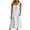 White, variant on Tqcoqu Midi Dresses for Women,Sleeveless Crewneck Front Button down Summer Dress with Pockets,Casual Beach Vacation Sundresses 2026,Army Green Women's S-XXL