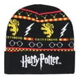 thumbnail image 2 of Harry Potter Gryffindor Themed Design Knit Cuff Beanie and Glove Set Youth OSFM, 2 of 6