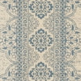 thumbnail image 6 of SAFAVIEH Linden Malandra Floral Area Rug, Blue/Cream, 9' x 12', 6 of 7