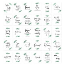 Koyal Wholesale Eucalyptus Wedding Signs Bundle Set for Ceremony, Reception Decor Signage, 8.5 x 11", 30-Pack