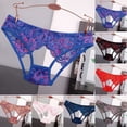 thumbnail image 6 of chengsi Sexy Panties Women Fashion Lingerie Tempting Pretty Briefs Lace Hollow Out Underpants Intimates Lingerie, 6 of 10