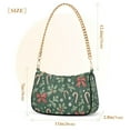 thumbnail image 3 of FORMRS Womens Shoulder Bag with Chain Strap Clutch Purse Cute Tote Handbag, Christmas Candy Cane, 3 of 7