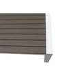 thumbnail image 4 of Pemberly Row Aluminum Frame Outdoor Coffee Table in White/Gray, 4 of 4