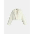 thumbnail image 5 of Madden NYC Women's Faux Fur Cropped Jacket, Sizes XXS-XXL, 5 of 5