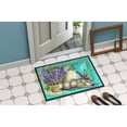 thumbnail image 2 of Springtime Easter Rabbit Door Mat, 2 of 4