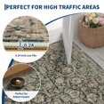 thumbnail image 4 of Vintage Area Rug, Washable Low-Pile Non-Slip Stain-Resistant Contemporary Soft Carpet for Living Room Bedroom Dining Room, 4 of 8