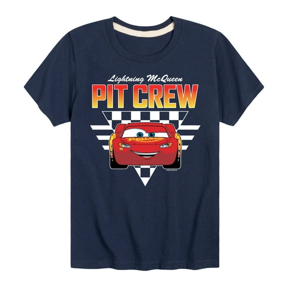 Disney's Cars - Pit Crew - Boy's Toddler And Youth Short Sleeve Graphic T-Shirt