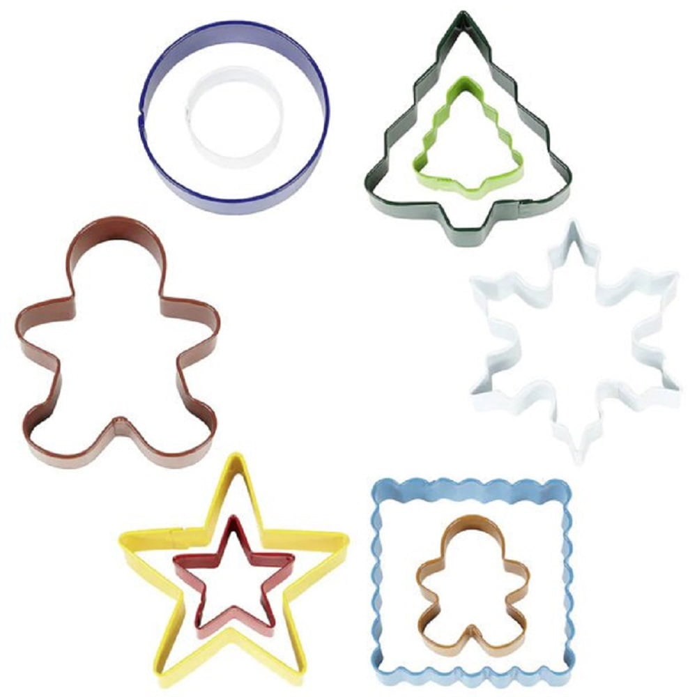 Wilton Happy Holidays Cookie Baking Set, 12-Piece