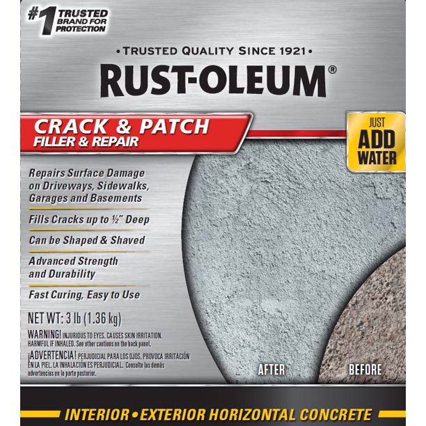 RustOleum Crack & Patch Filler & Repair, 3 lbs