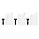thumbnail image 5 of Wosthever 24 piezas en forma de S Anti tiras tiras de seguridad pegatinas de ducha autoadhesivas no cinta para bañera suelo de ducha con Type1 NO1, 5 of 6