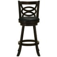 thumbnail image 5 of Cappuccino Swivel Bar Stools (2) - Color, Black Seat Cushion, Elegant And Dining 2 Height -colored, Comfy For, 5 of 6