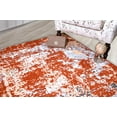 thumbnail image 5 of Furnish My Place Indoor Distressed Vintage Faded Rug with Jute Backing - 3 ft. 6 in. x 5 ft. 6 in., Rust, Abstract, Area Rug for Living Room, Bedroom, Hallway, 5 of 9