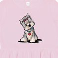 thumbnail image 4 of Inktastic Butternut Yorkie Girls Toddler Dress, 4 of 5